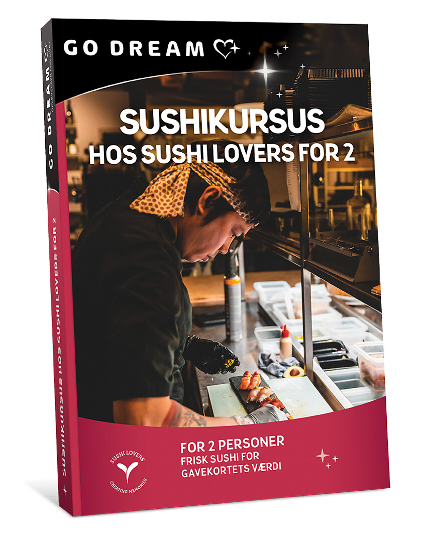 Sushikursus for 2 - oplevelse for 2